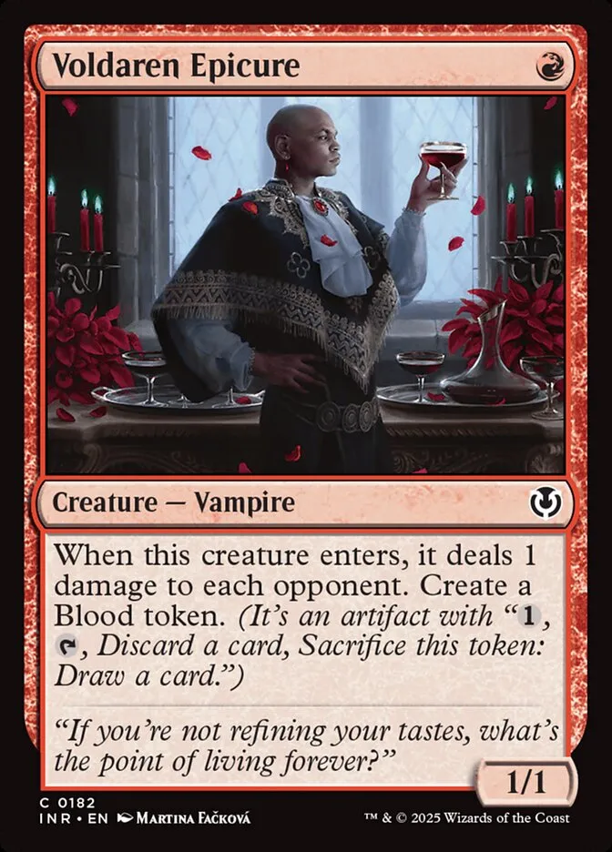 2025 Innistrad Remastered Voldaren Epicure #182 common card image