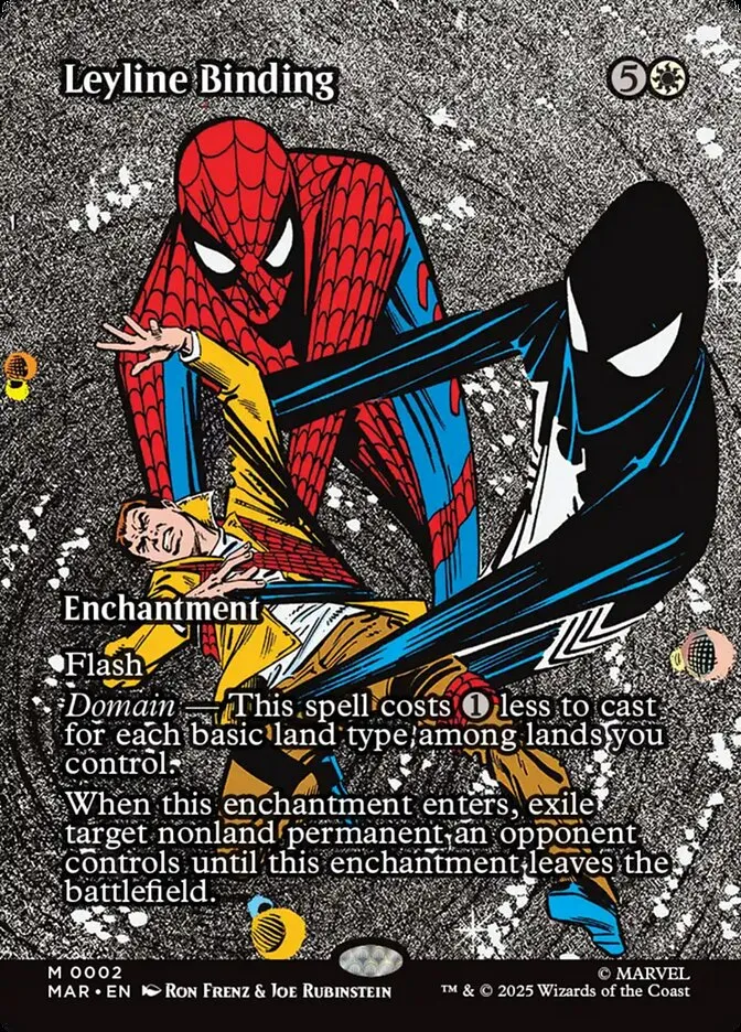 2025 Marvel Universe Leyline Binding mythic #2 mythic card image