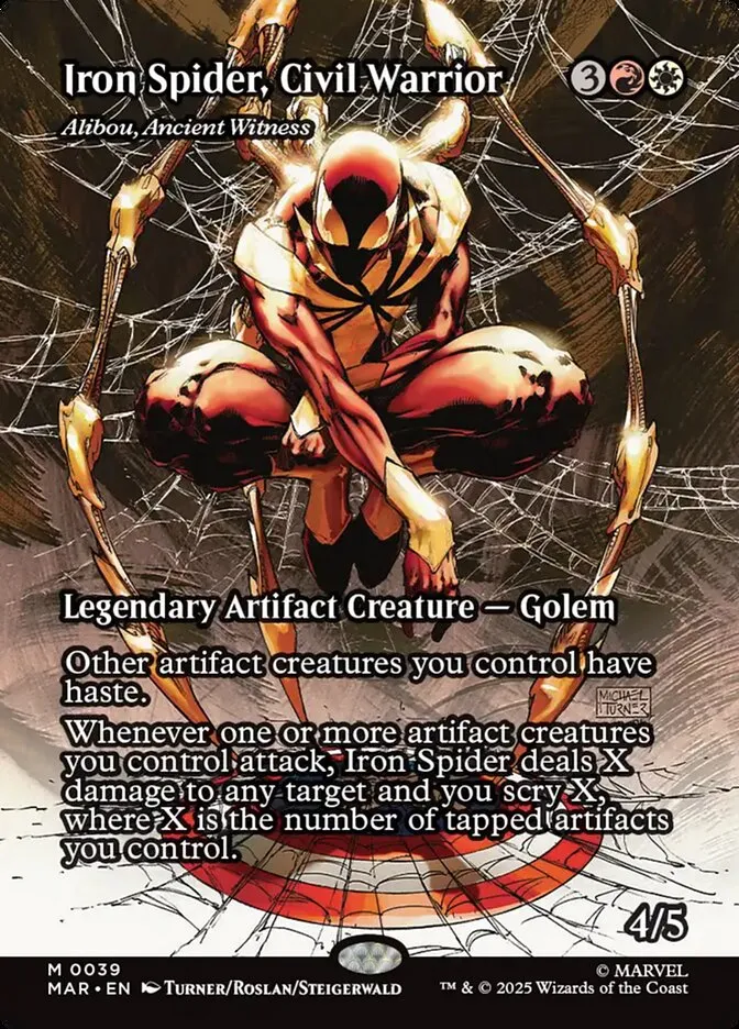 2025 Marvel Universe Alibou, Ancient Witness mythic #39 mythic card image