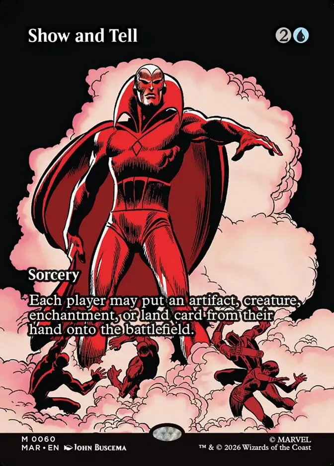 2025 Marvel Universe Show and Tell mythic #60 mythic card image