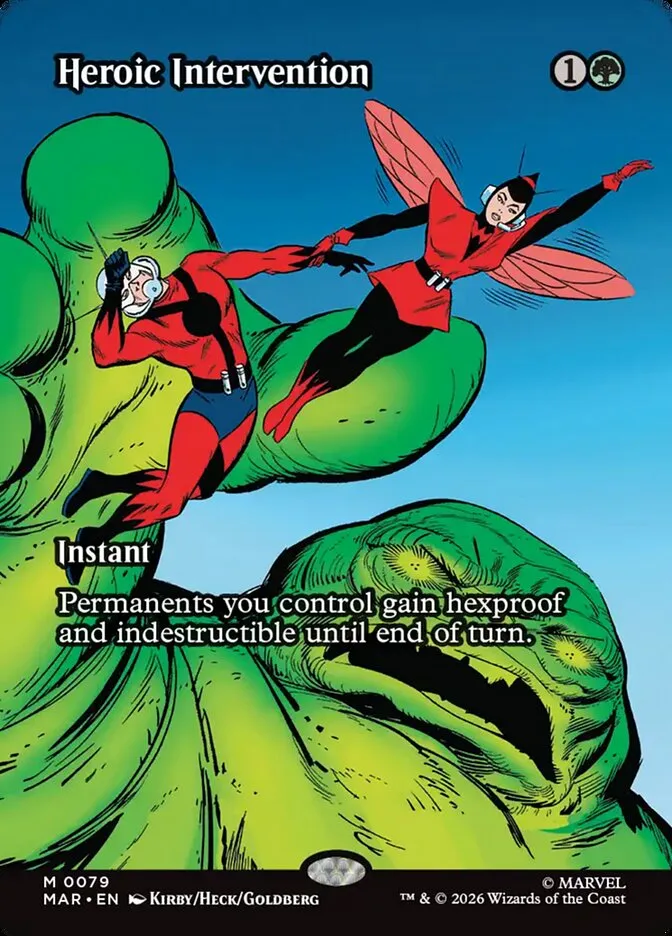 2025 Marvel Universe Heroic Intervention mythic #79 mythic card image