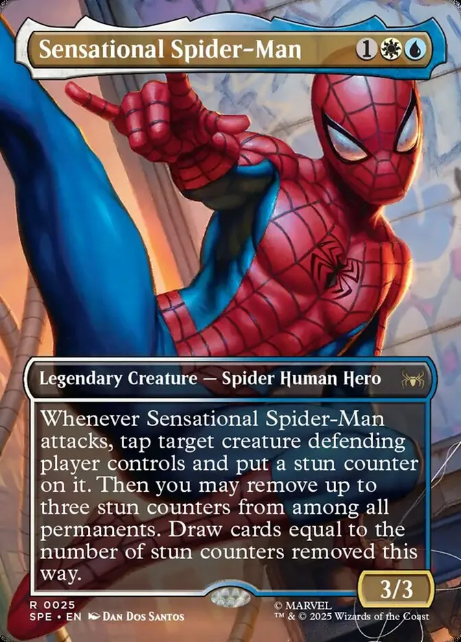 2025 Marvel's Spider-Man Eternal Sensational Spider-Man rare #25 rare card image