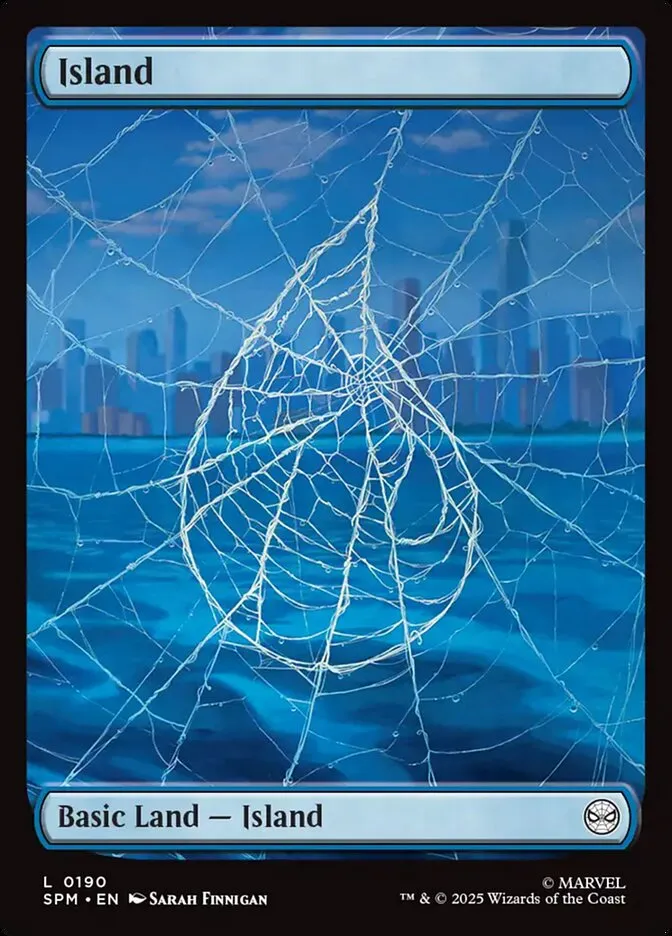 2025 Marvel's Spider-Man Island common #190 common card image