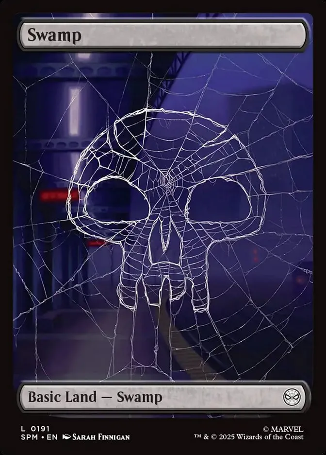 2025 Marvel's Spider-Man Swamp common #191 common card image