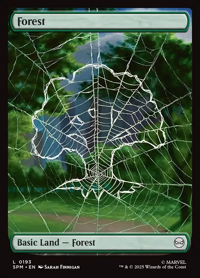 2025 Marvel's Spider-Man Forest common #193 common card image