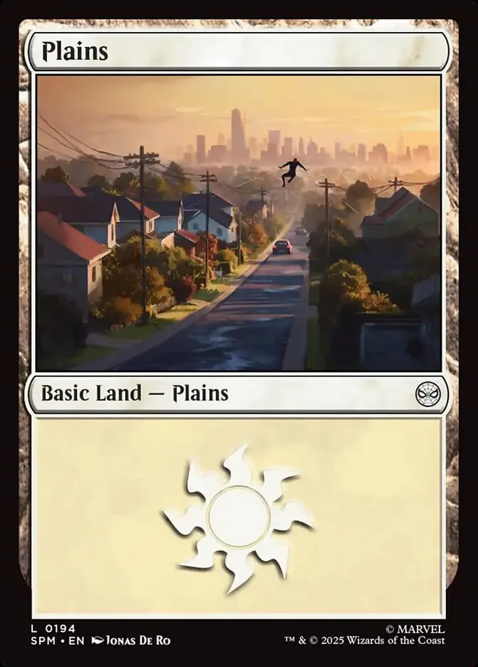 2025 Marvel's Spider-Man Plains common #194 common card image