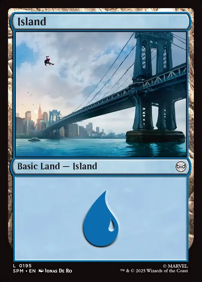 2025 Marvel's Spider-Man Island common #195 common card image