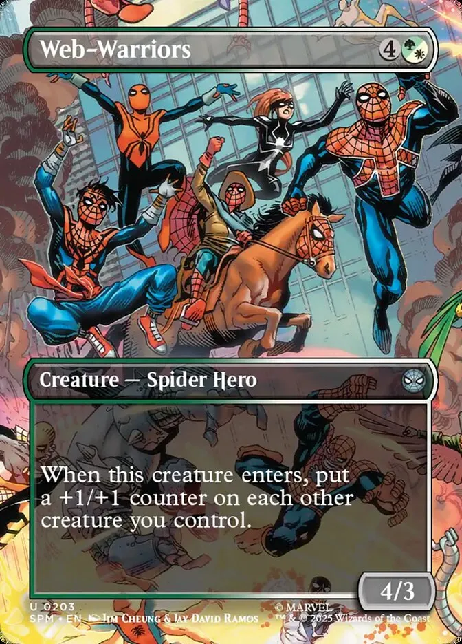 2025 Marvel's Spider-Man Web-Warriors uncommon #203 uncommon card image