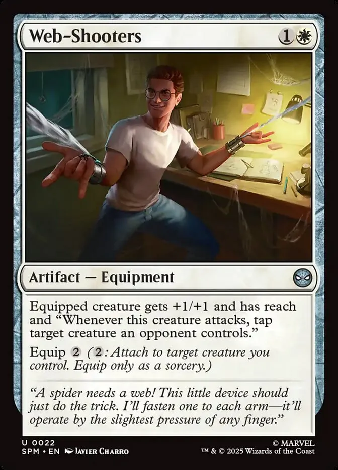 2025 Marvel's Spider-Man Web-Shooters uncommon #22 uncommon card image