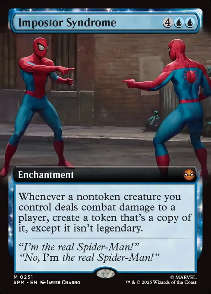 2025 Marvel's Spider-Man Impostor Syndrome #251 mythic card image