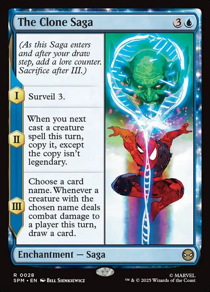 2025 Marvel's Spider-Man The Clone Saga rare #28 rare card image