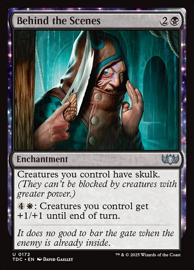 2025 Tarkir: Dragonstorm Commander Behind the Scenes #172 uncommon card image