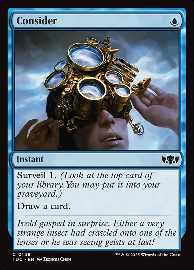 2025 Tarkir: Dragonstorm Commander Consider common #148 common card image