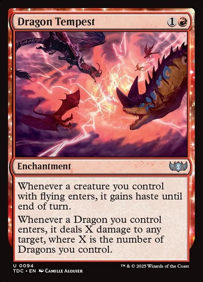 2025 Tarkir: Dragonstorm Commander Dragon Tempest #94 uncommon card image