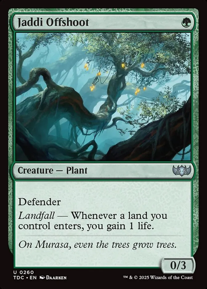 2025 Tarkir: Dragonstorm Commander Jaddi Offshoot #260 uncommon card image