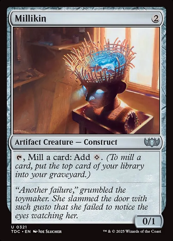 2025 Tarkir: Dragonstorm Commander Millikin #321 uncommon card image