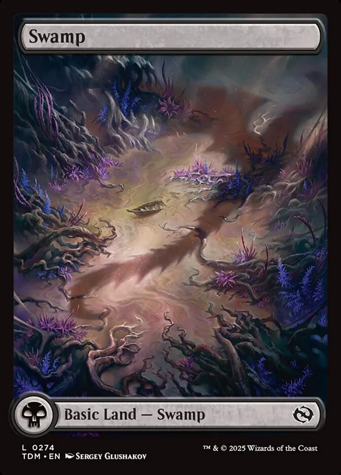 2025 Tarkir: Dragonstorm Swamp #274 common card image