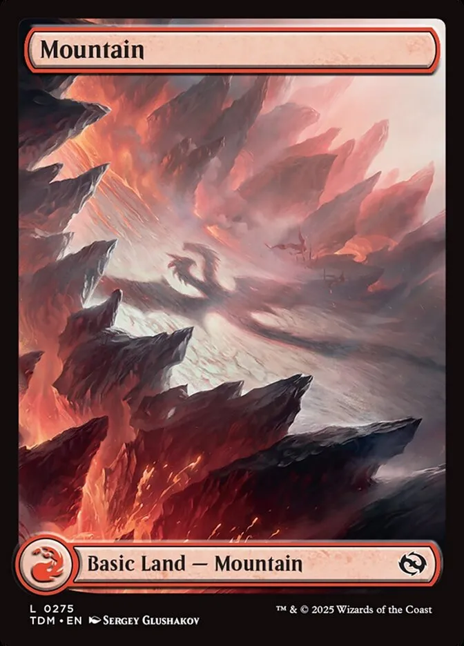 2025 Tarkir: Dragonstorm Mountain #275 common card image