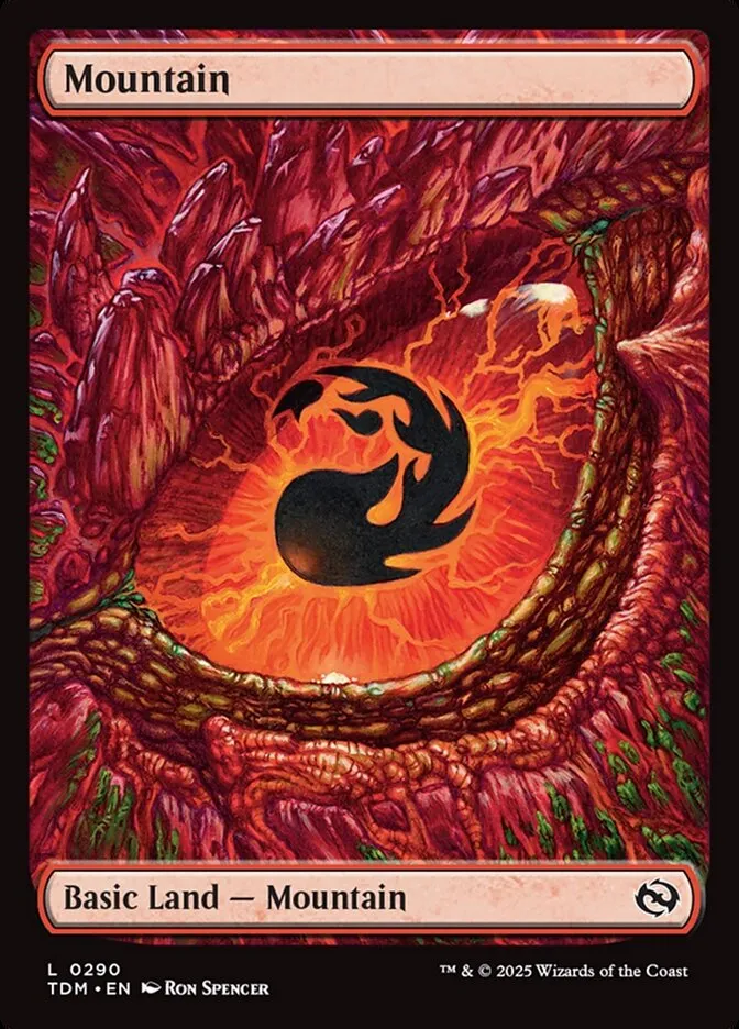 2025 Tarkir: Dragonstorm Mountain common #290 common card image