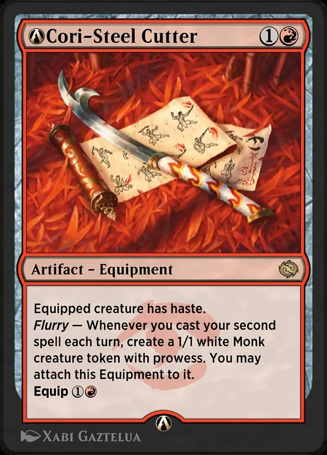 2025 Tarkir: Dragonstorm A-Cori-Steel Cutter rare #A-103 rare card image