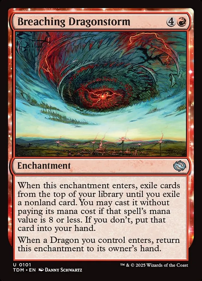 2025 Tarkir: Dragonstorm Breaching Dragonstorm uncommon #101 uncommon card image