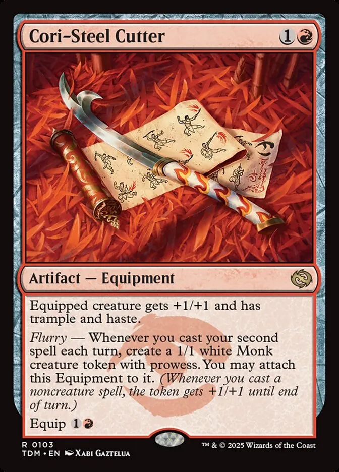2025 Tarkir: Dragonstorm Cori-Steel Cutter #103 rare card image