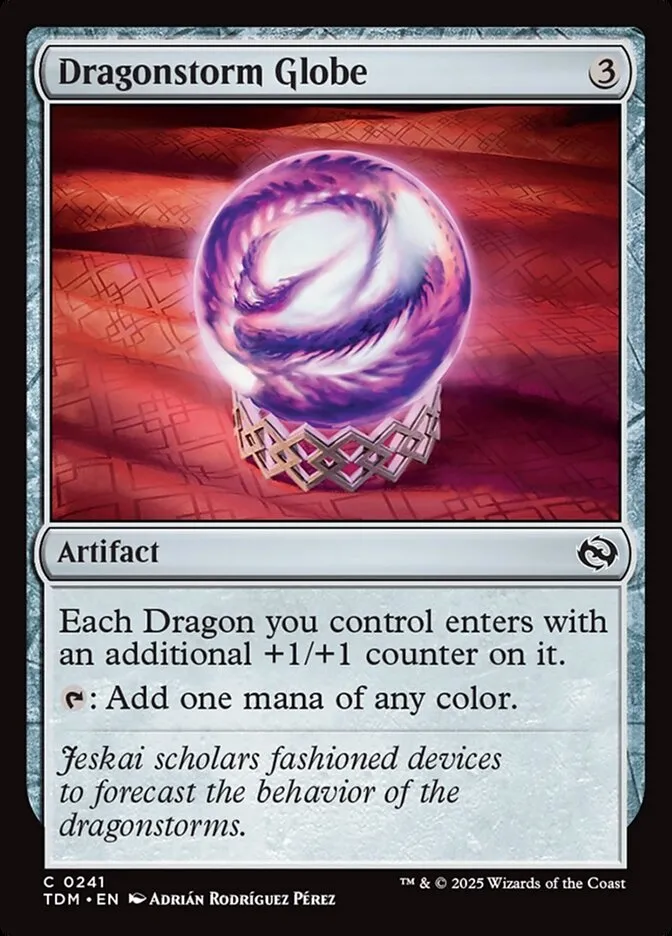 2025 Tarkir: Dragonstorm Dragonstorm Globe #241 common card image