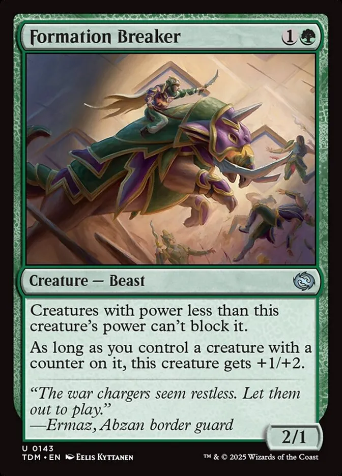 2025 Tarkir: Dragonstorm Formation Breaker #143 uncommon card image