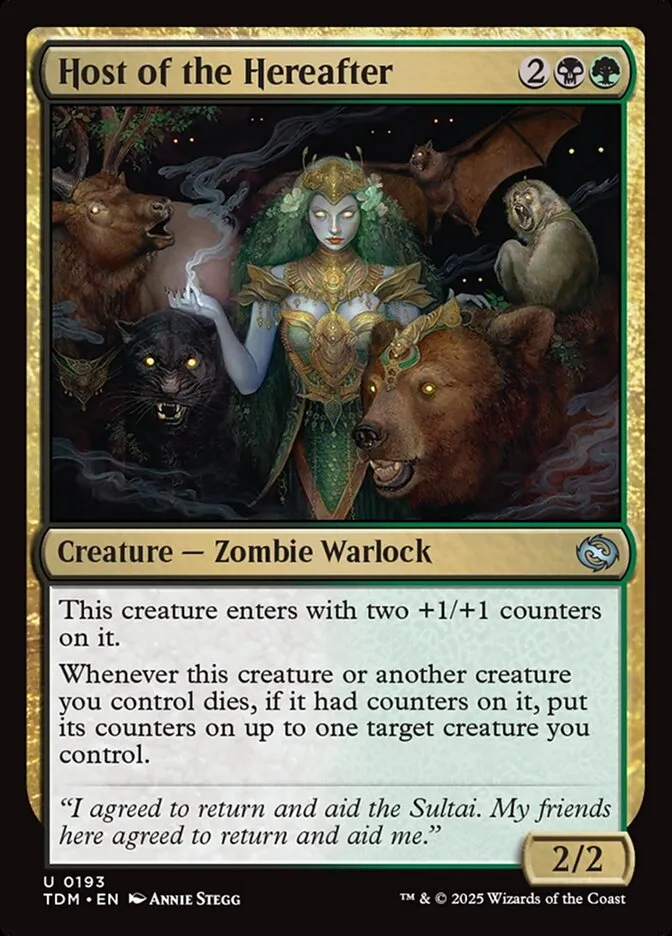 2025 Tarkir: Dragonstorm Host of the Hereafter #193 uncommon card image