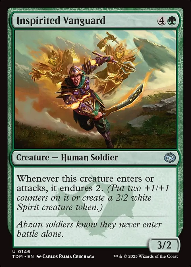 2025 Tarkir: Dragonstorm Inspirited Vanguard #146 uncommon card image