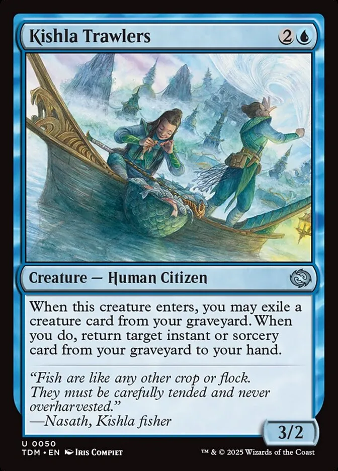 2025 Tarkir: Dragonstorm Kishla Trawlers uncommon #50 uncommon card image