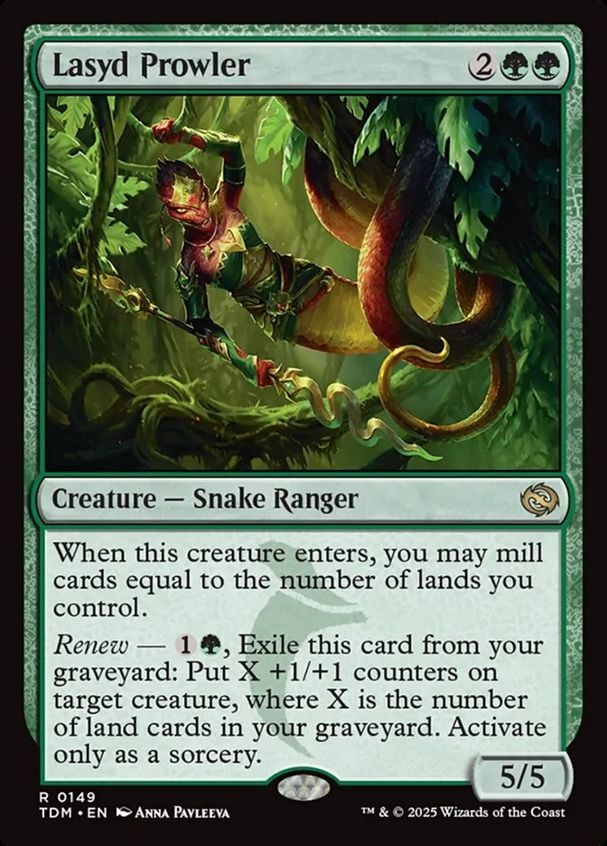 2025 Tarkir: Dragonstorm Lasyd Prowler #149 rare card image