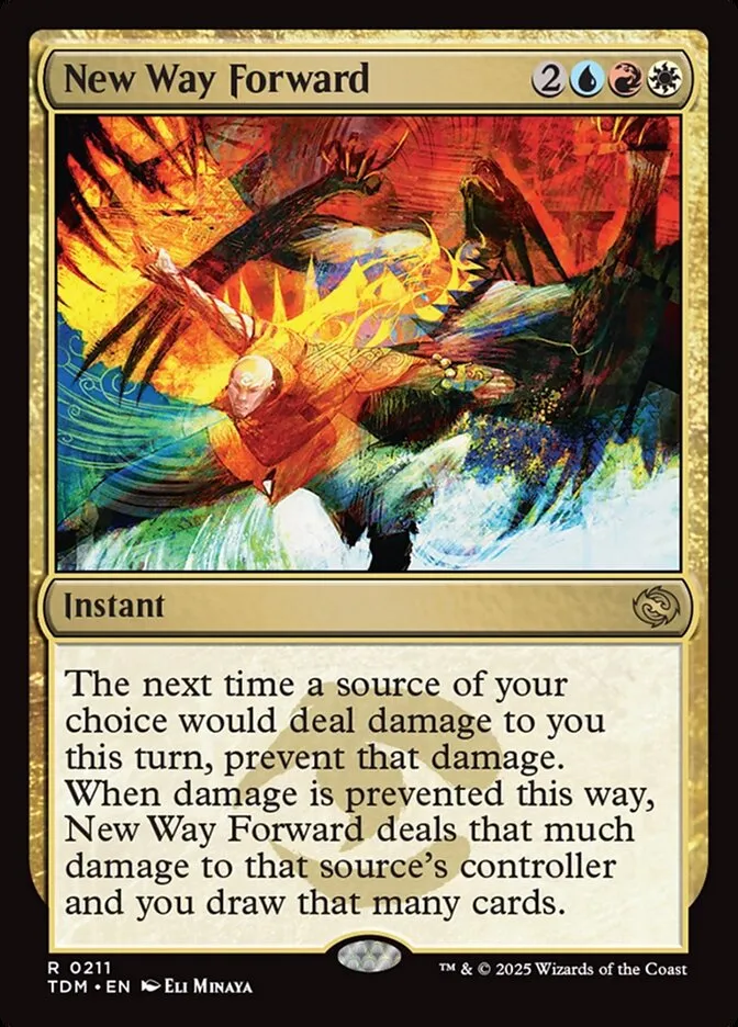 2025 Tarkir: Dragonstorm New Way Forward #211 rare card image