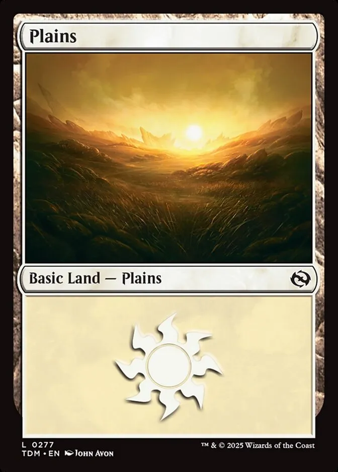 2025 Tarkir: Dragonstorm Plains common #277 common card image