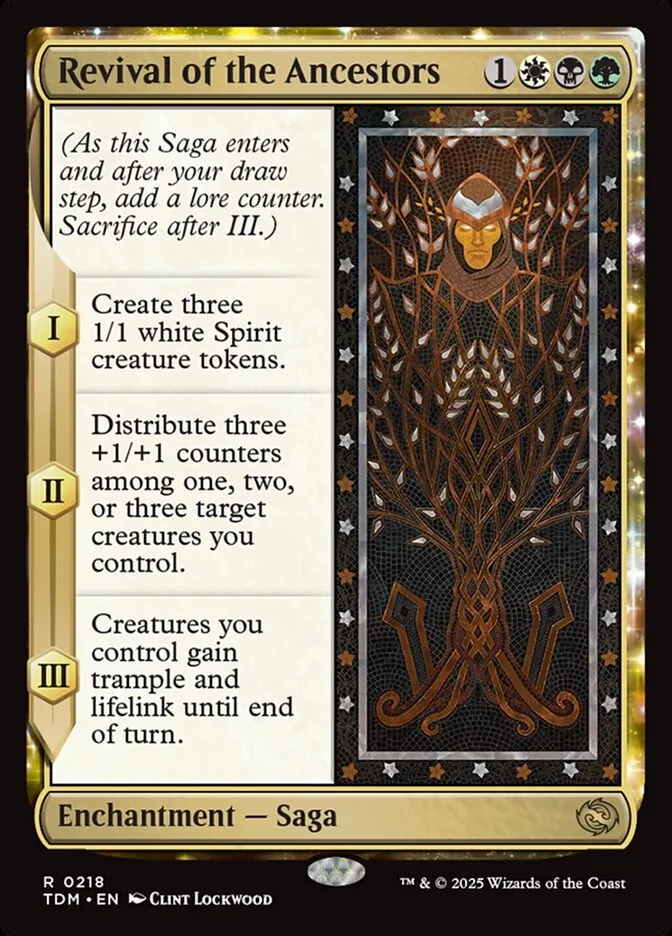 2025 Tarkir: Dragonstorm Revival of the Ancestors #218 rare card image