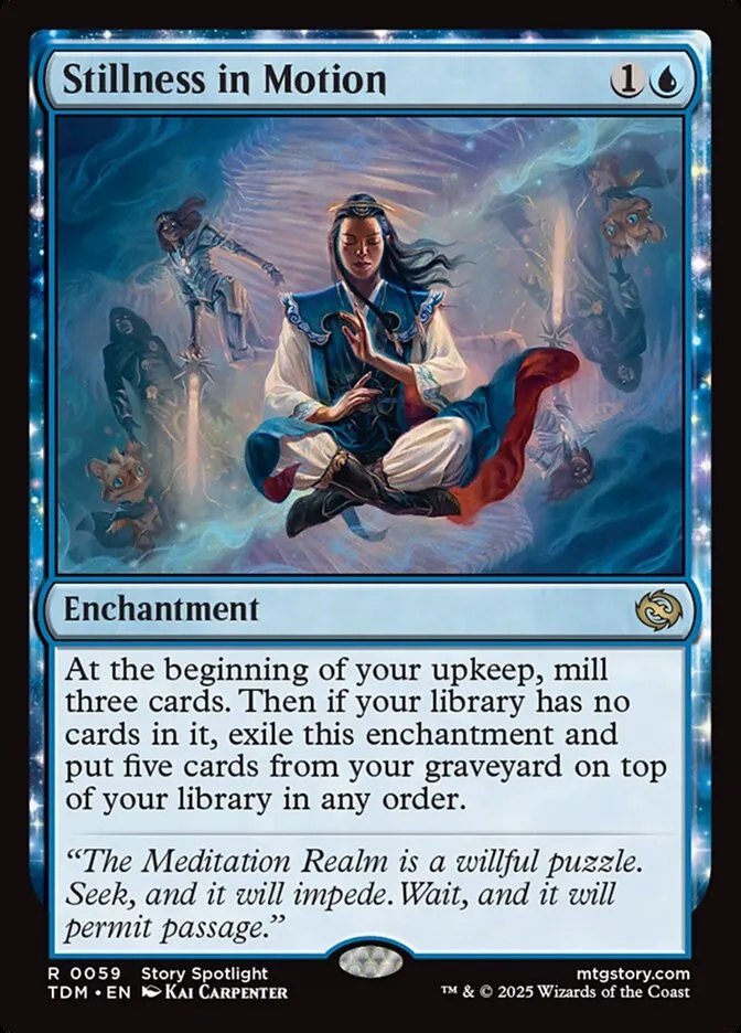 2025 Tarkir: Dragonstorm Stillness in Motion rare #59 rare card image