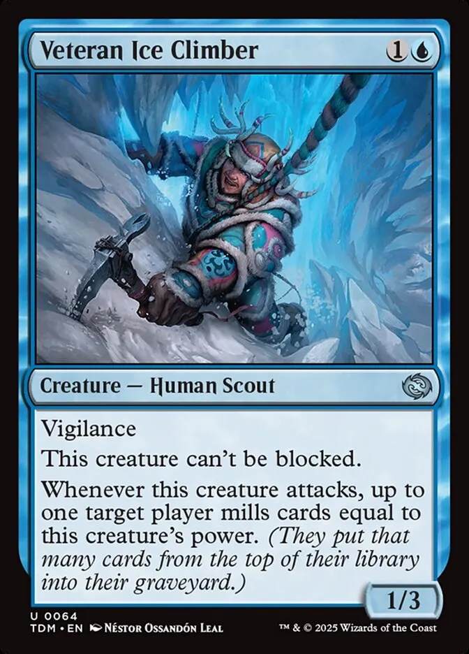 2025 Tarkir: Dragonstorm Veteran Ice Climber uncommon #64 uncommon card image