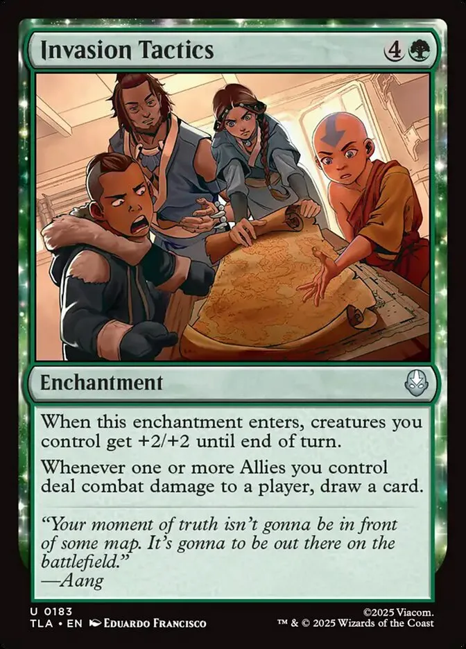 2025 Avatar: The Last Airbender Invasion Tactics #183 uncommon card image