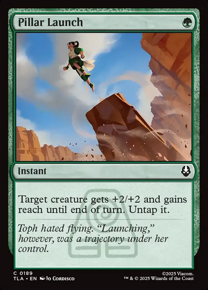 2025 Avatar: The Last Airbender Pillar Launch #189 common card image