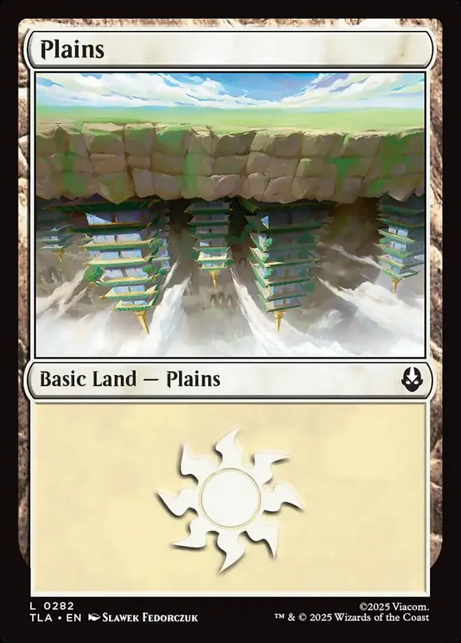2025 Avatar: The Last Airbender Plains #282 common card image