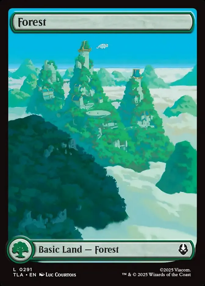 2025 Avatar: The Last Airbender Forest #291 common card image