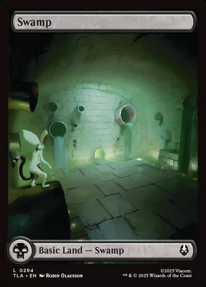 2025 Avatar: The Last Airbender Swamp #294 common card image