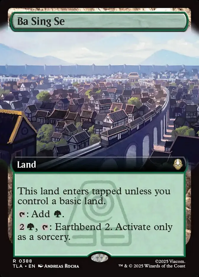 2025 Avatar: The Last Airbender Ba Sing Se rare #388 rare card image