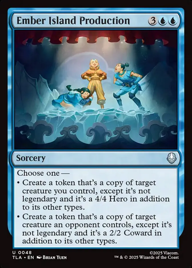 2025 Avatar: The Last Airbender Ember Island Production [Foil] uncommon #48 uncommon card image