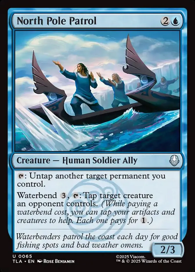 2025 Avatar: The Last Airbender North Pole Patrol [Foil] uncommon #65 uncommon card image