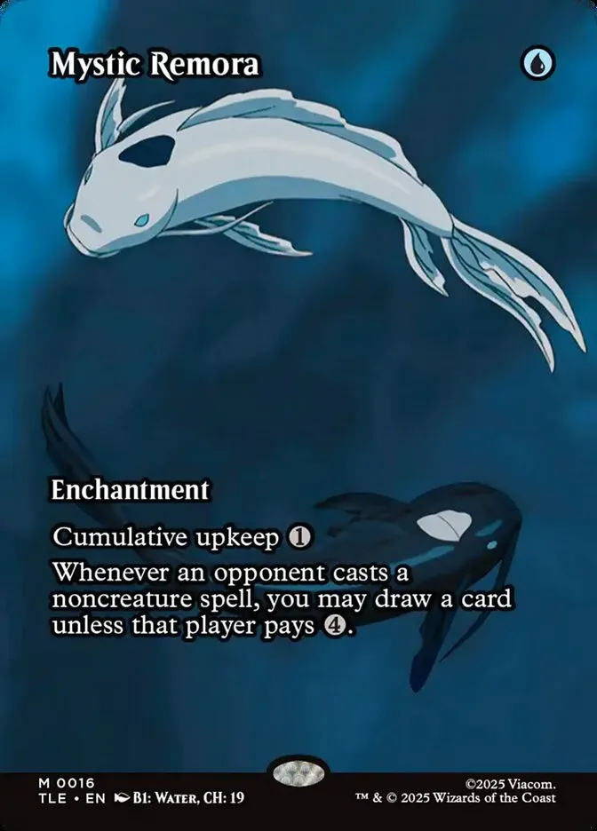 2025 Avatar: The Last Airbender Eternal Mystic Remora #16 mythic card image