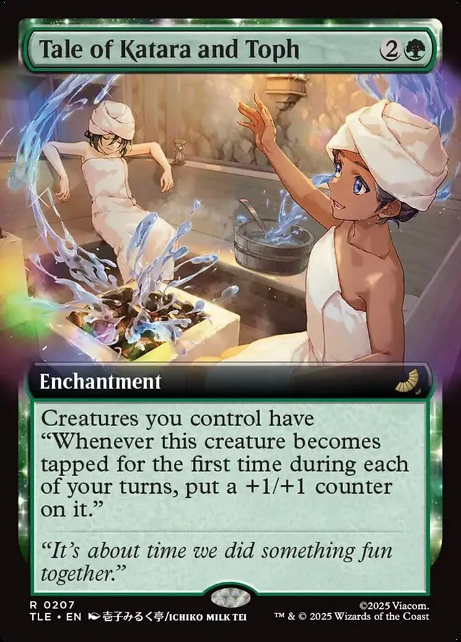 2025 Avatar: The Last Airbender Eternal Tale of Katara and Toph #207 rare card image