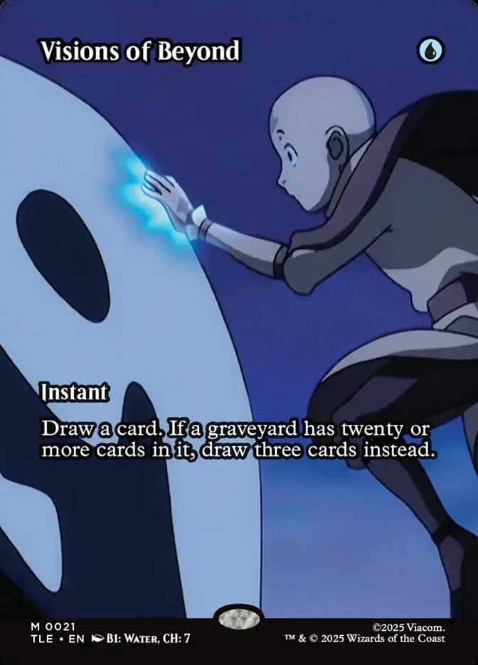 2025 Avatar: The Last Airbender Eternal Visions of Beyond #21 mythic card image