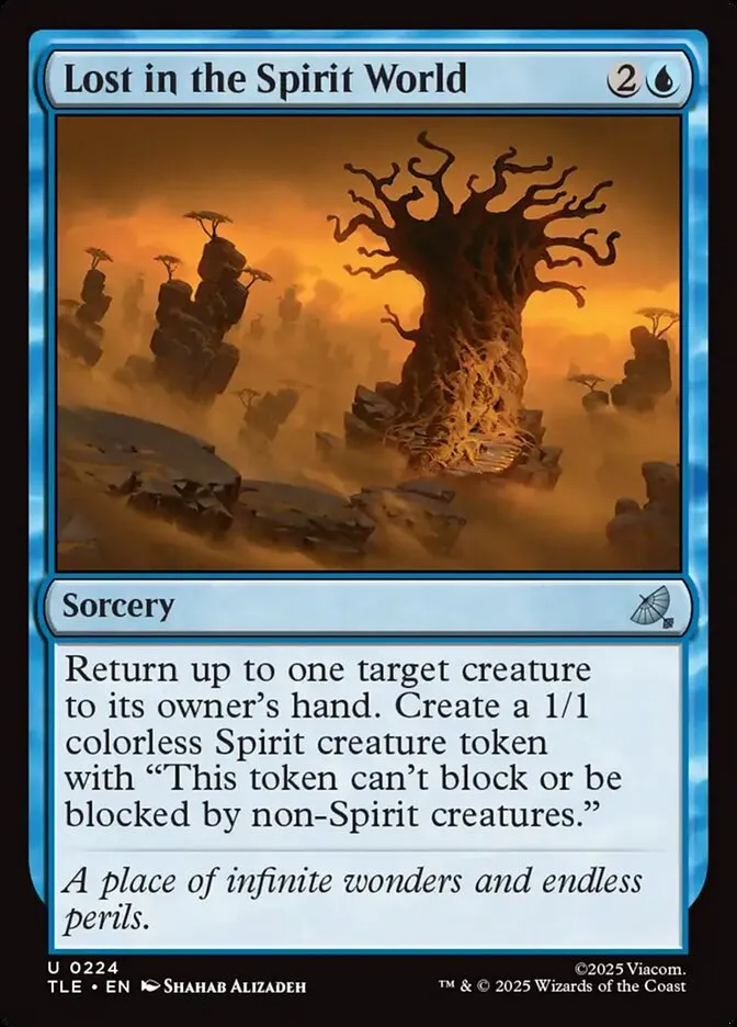 2025 Avatar: The Last Airbender Eternal Lost in the Spirit World #224 uncommon card image