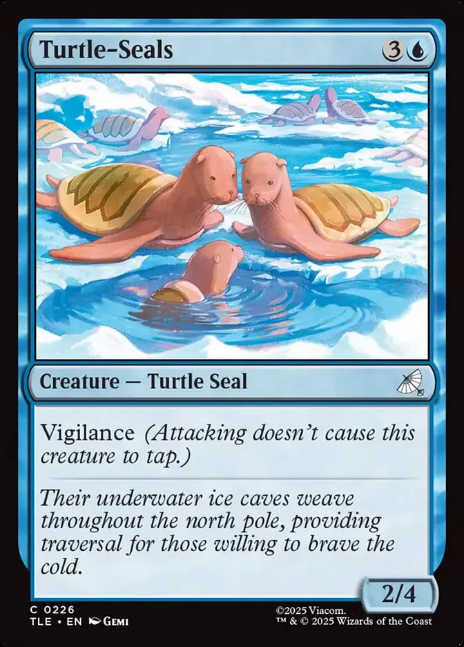 2025 Avatar: The Last Airbender Eternal Turtle-Seals #226 common card image